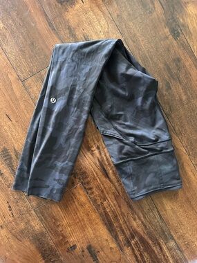 lululemon athletica Black Camo Leggings
